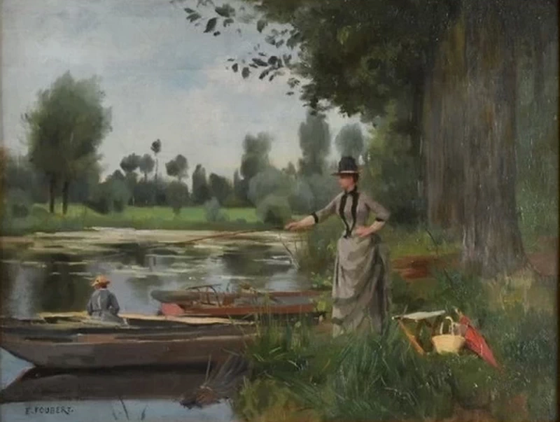 Riposo sulle rive della Marna